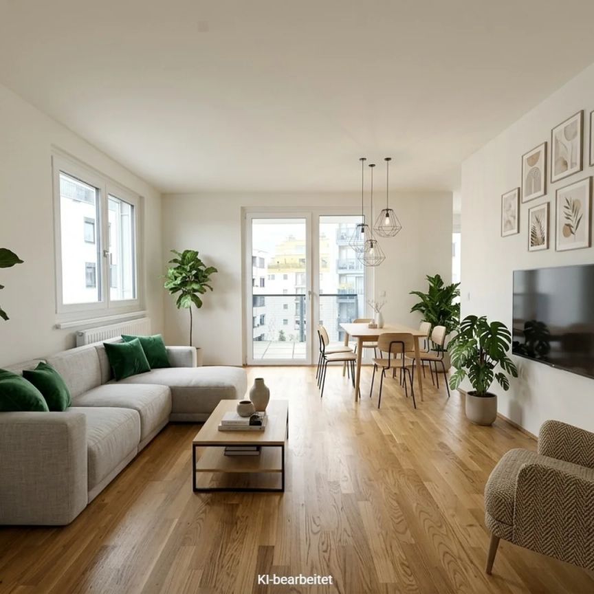 Geräumige 3-Zimmer Wohnung inkl. Einbauküche und Freifläche! - Photo 1