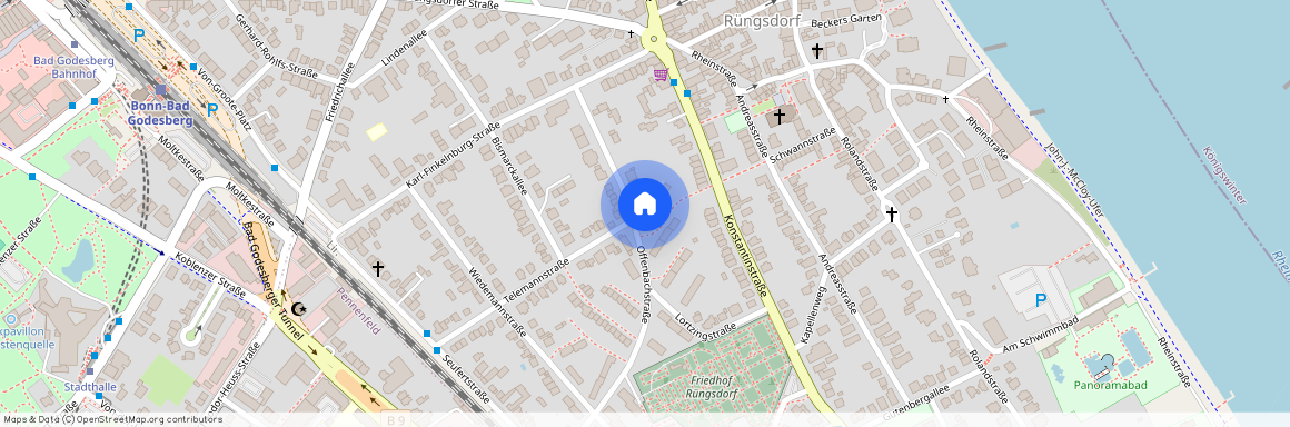 Offenbachstr. 15, 53173 Bad Godesberg - Rüngsdorf