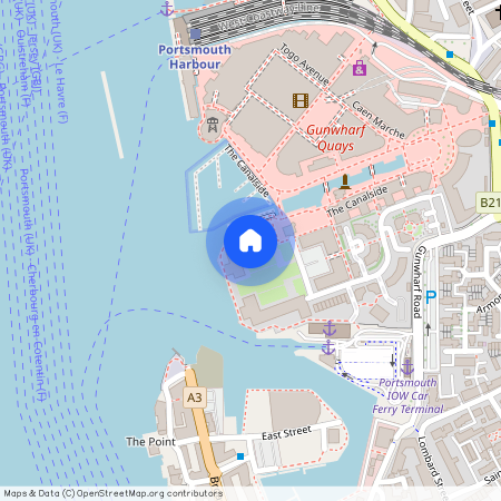 Blake House, Gunwharf Quays