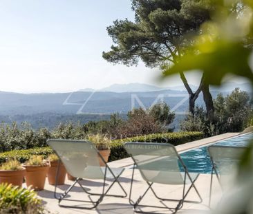 Tourrettes sur Loup - Bastide Provençale avec vue mer - Photo 3