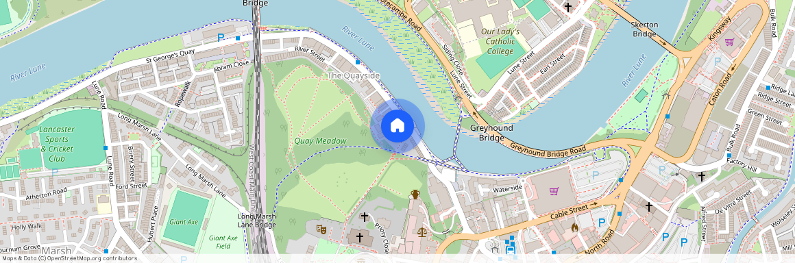 St Georges Quay, Lancaster LA1