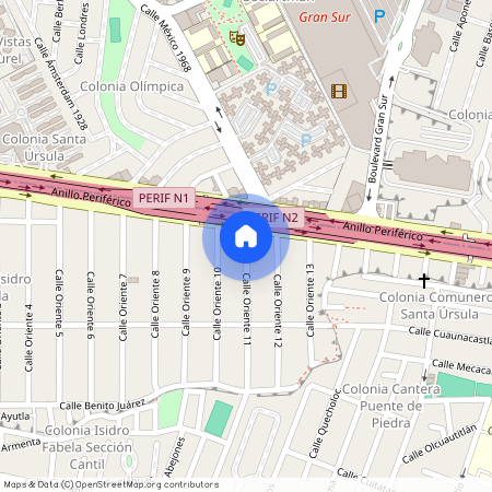 11 Oriente, Isidro Fabela, Tlalpan, Ciudad De México, 14030