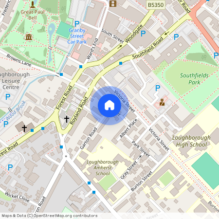 16 Albert Street - Huge 2 Bedroom Property Close to James France, £125, Loughborough