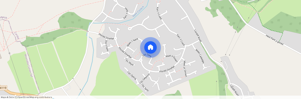 Llys Tudful, Creigiau, Cardiff