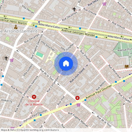 Muette Nord, Paris 16Ème