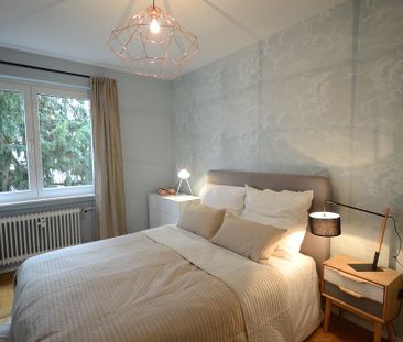 City-Residence: Elegant möblierte 3-Zi.-Wohnung mit Balkon nahe Grü... - Photo 6