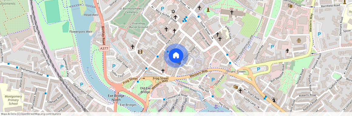 King Street, Exeter, EX1, Devon