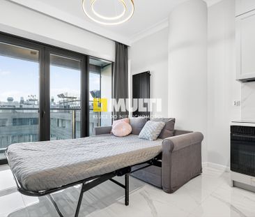 Stylowa kawalerka z balkonem w Hanza Tower! - Zdjęcie 3