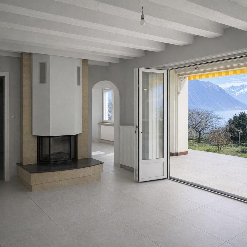 Maison de 5.5 pièces avec vue sur le lac et les montagnes - Photo 1