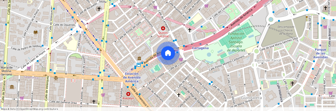 Avenida de América, Madrid, Community of Madrid 28028