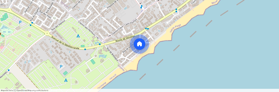 Place du Languedoc, Valras-Plage