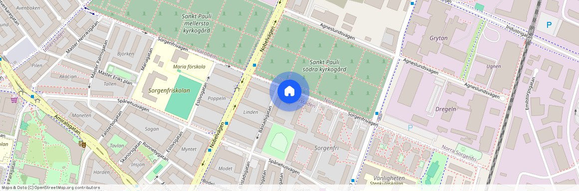 Sorgenfrivägen 27, Östra Sorgenfri