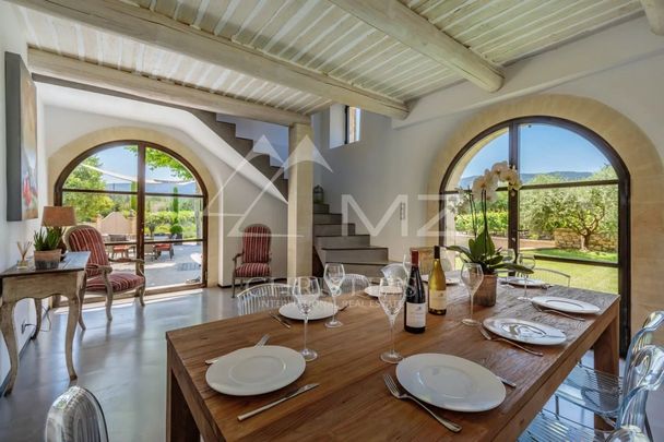 Luberon - Belle maison en pierres avec piscine - Photo 1