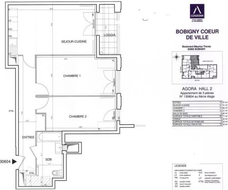 location Appartement T3 DE 66m² À BOBIGNY - Photo 4