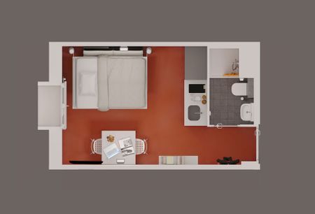 À deux pas de la gare - Studio meublé - Photo 3