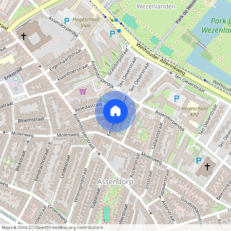 Oud-Assendorp, 8012 WV, Eerste Weidjesstraat, Zwolle