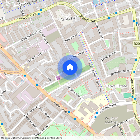 Bailey Street, Surrey Quays, SE8, London