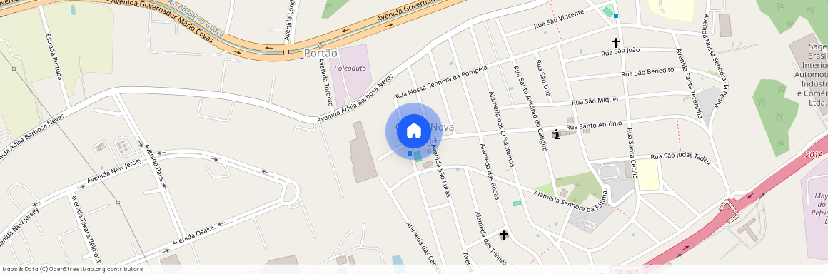 Rua Santo Antônio, 890, Nova Arujá, Arujá, São Paulo, 07411405