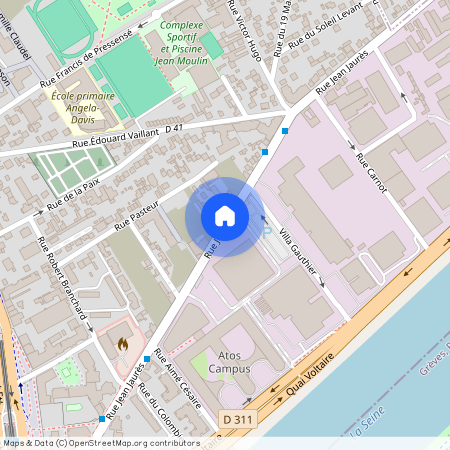 Rue Jean Jaurès, Francja, Bezons