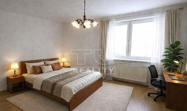 Prenájom priestrannej zby v 2 izbovom byte s loggiou – Bratislava – Staré Mesto, lokalita Mozartova v príjemnom tichom prostredí v blízkom dosahu ku prírode. - Fotografia 1
