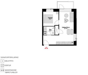 Godsbanen 107, 1. lejl. 9, Aalborg - Foto 1