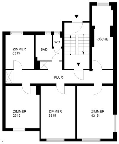 Zimmer 14,92 m² innerhalb einer 4er-WG // EG mitte, Zimmer 2315 - Photo 4