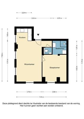Rijksweg 11-B, Verspreide huizen, 6267AC, Cadier En Keer - Foto 1