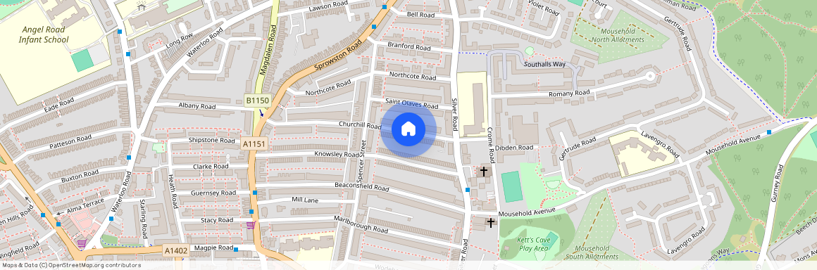 Churchill Road, Norwich, Norfolk, NR3 4PZ