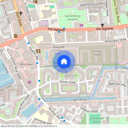 Flat xx, 3 Merino Gardens, London, E1W 2DP