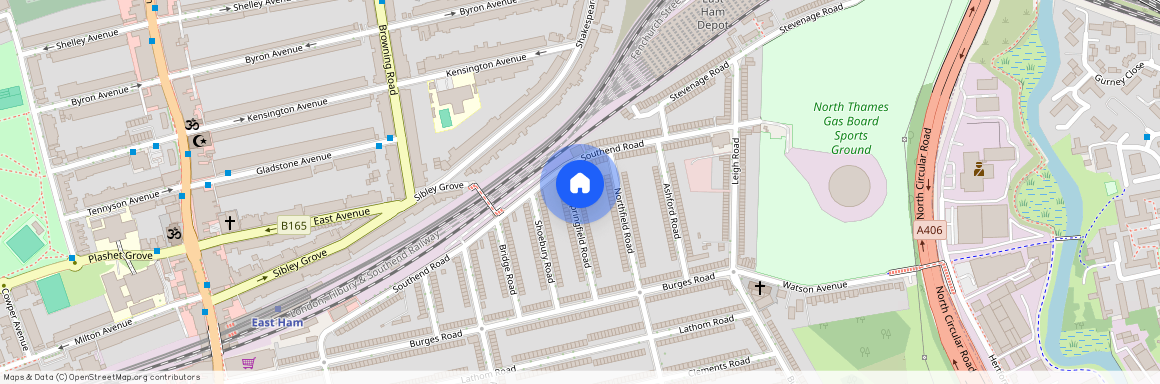 Springfield Road, East Ham, Newham, London