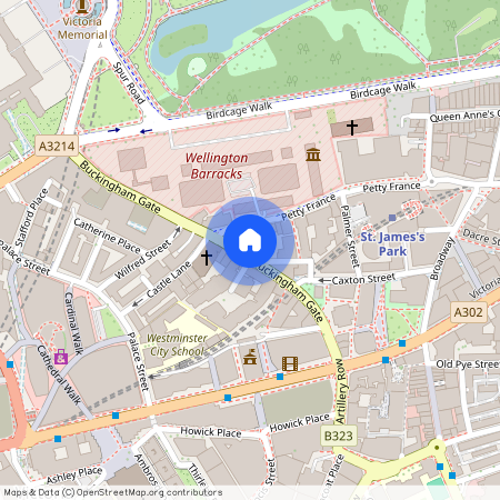 Wellington House, Buckingham Gate, St James's Park