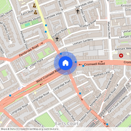 Cromwell Road, Earls Court, London