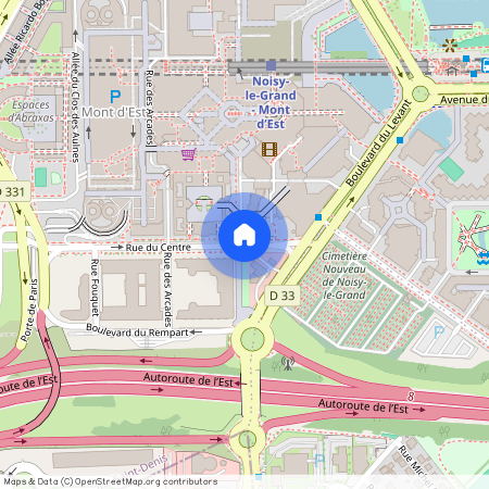 Rue du Centre et Rue de la Closerie 93160 Paris