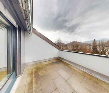 A louer : appartement mansardé de haute qualité de 4 pièces à Wicht... - Photo 2