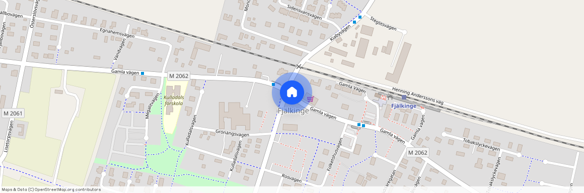 Trollavägen, Fjälkinge