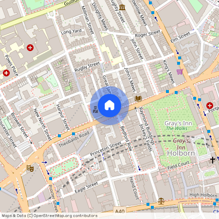 Flat 4, 58 Theobalds Rd, London, WC1X 8SF