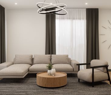 Grand 3.5 neuf traversant, avec grand séjour et balcon couvert - Foto 1