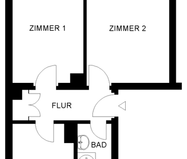 2-Zimmer-Wohnung am Nordostbahnhof mit Balkon im 3. Stock - Foto 4