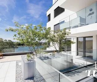 Rarität - 4 Zimmerwohnung mit großer Terrasse und Wasserblick - direkt an der Alten Donau - Photo 1