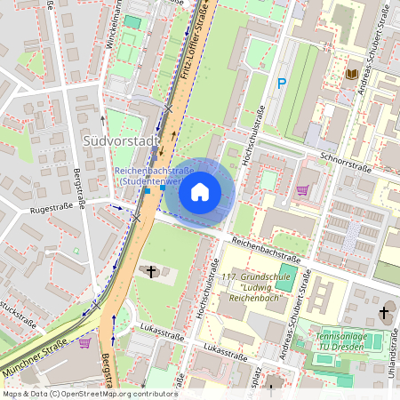 Hochschulstr. 28, 01069 Dresden OT Südvorstadt-Ost