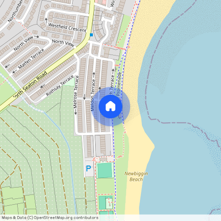 Beach Terrace, Newbiggin-By-The-Sea NE64