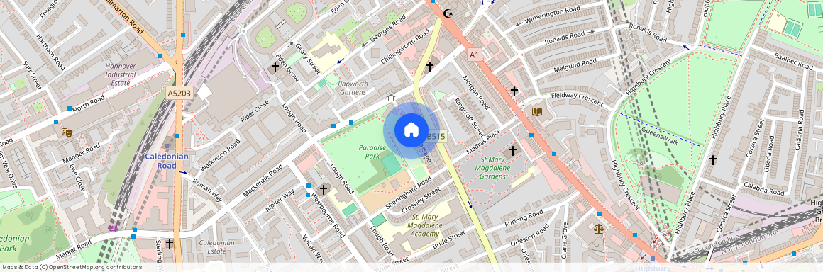 Paradise Passage, Highbury and Islington, London, N7