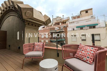 2 room luxury penthouse for rent in Barcelona, Catalonia - Photo 2