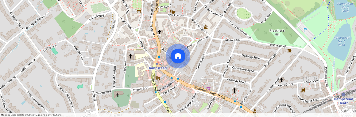 Flask Walk, Hampstead, London