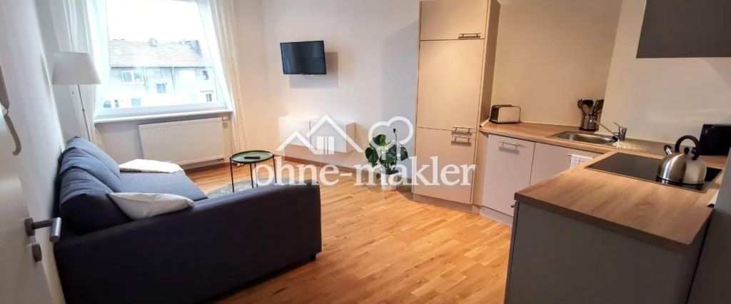 Vollmöblierte Stadtwohnung mit ÖPNV-Anschluss - Foto 1