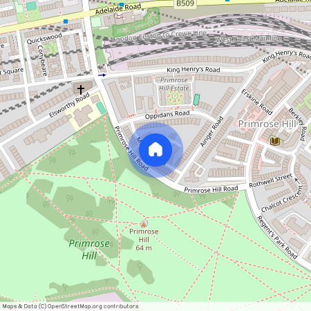 Meadowbank, Primrose Hill, NW3 3AY, London