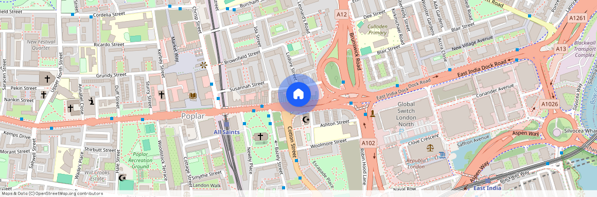 EAST INDIA DOCKS RD E14