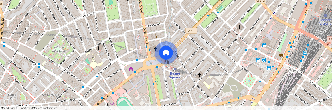 Sloane Square, Court Lodge, SW1W 8AT, London