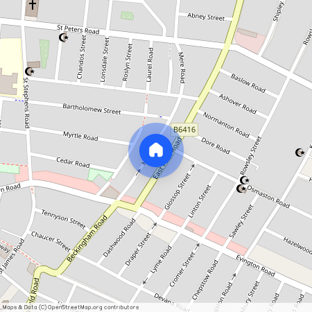 East Park Road, East Park Road LE5