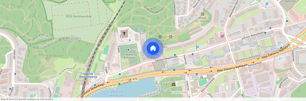 ul. Juliusza Słowackiego, Wrzeszcz Górny, Gdańsk, pomorskie